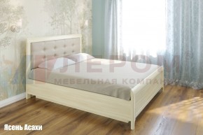 Кровать КР-1033 с мягким изголовьем в Верхней Пышме - verhnyaya-pyshma.mebel-74.com | фото