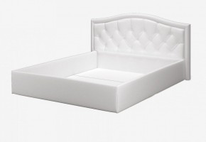 Кровать Стелла 1600 + ПМ (Vega white) Белый в Верхней Пышме - verhnyaya-pyshma.mebel-74.com | фото