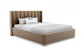 Кровать Терра Люкс 2 интерьерная +основание/ПМ/бельевое дно (120х200) 2 кат. ткани в Верхней Пышме - verhnyaya-pyshma.mebel-74.com | фото