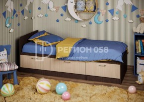 Кровать Юниор-5 ЛДСП в Верхней Пышме - verhnyaya-pyshma.mebel-74.com | фото