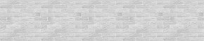 Кухонный фартук 610х3000х1,5 (композит) КМ Кирпич серый в Верхней Пышме - verhnyaya-pyshma.mebel-74.com | фото