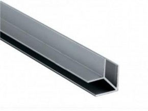 Планка угловая "W" 6 мм для стеновой панели (алюминий) в Верхней Пышме - verhnyaya-pyshma.mebel-74.com | фото