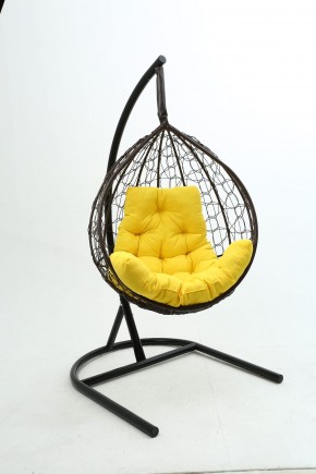 Подвесное кресло Бароло (коричневый/желтый) в Верхней Пышме - verhnyaya-pyshma.mebel-74.com | фото