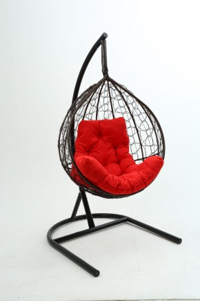 Подвесное кресло Бароло (коричневый/красный) в Верхней Пышме - verhnyaya-pyshma.mebel-74.com | фото