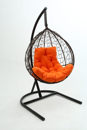 Подвесное кресло Бароло (коричневый/оранжевый) в Верхней Пышме - verhnyaya-pyshma.mebel-74.com | фото