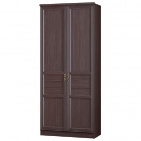 Шкаф для одежды 2-дверный Лира №56 Дуб нортон темный в Верхней Пышме - verhnyaya-pyshma.mebel-74.com | фото