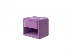 PROxSON Тумба Cube (Ткань: Велюр Shaggy Lilac) 52x41 в Верхней Пышме - verhnyaya-pyshma.mebel-74.com | фото