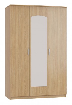 Шкаф 3-х дверный с зеркалом Шк210.1 МС Ирина в Верхней Пышме - verhnyaya-pyshma.mebel-74.com | фото