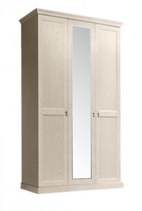 Шкаф 3-х дверный (с зеркалом) для платья и белья Венеция дуб седан (ВНШ1/3) в Верхней Пышме - verhnyaya-pyshma.mebel-74.com | фото