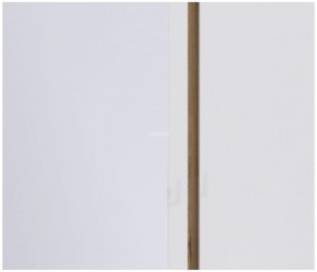 Шкаф 3х дверный с зеркалом Веста СБ-2258 (Дуб Бунратти/Белый глянец) в Верхней Пышме - verhnyaya-pyshma.mebel-74.com | фото