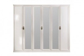 Шкаф 6-ти ств (2+2+2) с зеркалами Натали (комплект) в Верхней Пышме - verhnyaya-pyshma.mebel-74.com | фото