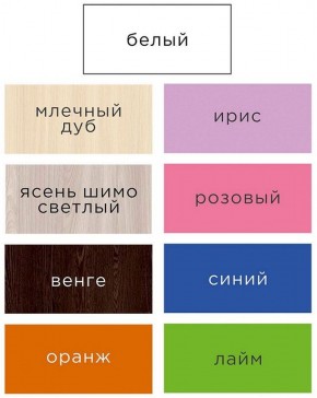 Шкаф ДМ 800 с 2-мя ящиками (розовый) в Верхней Пышме - verhnyaya-pyshma.mebel-74.com | фото