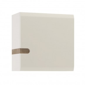 Шкаф навесной 1D/TYP 65, LINATE ,цвет белый/сонома трюфель в Верхней Пышме - verhnyaya-pyshma.mebel-74.com | фото