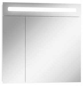 Шкаф-зеркало Аврора 70 с подсветкой LED Домино (DV8007HZ) в Верхней Пышме - verhnyaya-pyshma.mebel-74.com | фото
