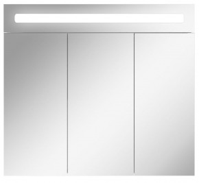 Шкаф-зеркало Аврора 80 с подсветкой LED Домино (DV8009HZ) в Верхней Пышме - verhnyaya-pyshma.mebel-74.com | фото