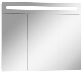 Шкаф-зеркало Аврора 85 с подсветкой LED Домино (DV8010HZ) в Верхней Пышме - verhnyaya-pyshma.mebel-74.com | фото