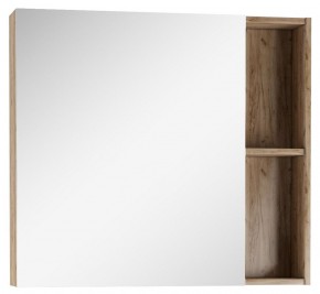 Шкаф-зеркало Craft 80 левый/правый Домино (DCr2204HZ) в Верхней Пышме - verhnyaya-pyshma.mebel-74.com | фото