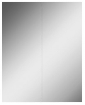 Шкаф-зеркало Норма 55 2 двери АЙСБЕРГ (DA1638HZ) в Верхней Пышме - verhnyaya-pyshma.mebel-74.com | фото