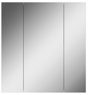 Шкаф-зеркало Норма 65 3 двери АЙСБЕРГ (DA1640HZ) в Верхней Пышме - verhnyaya-pyshma.mebel-74.com | фото