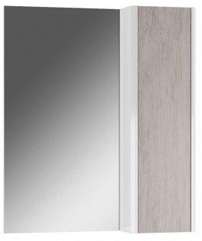 Шкаф-зеркало Uno 60 Дуб серый левый/правый Домино (DU1503HZ) в Верхней Пышме - verhnyaya-pyshma.mebel-74.com | фото