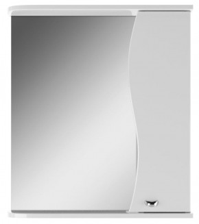Шкаф-зеркало Волна 60 правый АЙСБЕРГ (DA1047HZ) в Верхней Пышме - verhnyaya-pyshma.mebel-74.com | фото