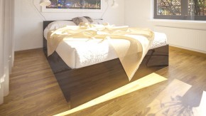 Стандарт Кровать 1600, цвет венге, ШхГхВ 163,5х203,5х70 см., сп.м. 1600х2000 мм., без матраса, основание есть в Верхней Пышме - verhnyaya-pyshma.mebel-74.com | фото