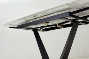 Стол ALATRI 120 MATT WHITE MARBLE SOLID CERAMIC / BLACK, ®DISAUR в Верхней Пышме - verhnyaya-pyshma.mebel-74.com | фото