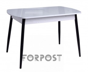 Стол раздвижной со стеклянной столешницей (BLACK, WHITE) в Верхней Пышме - verhnyaya-pyshma.mebel-74.com | фото