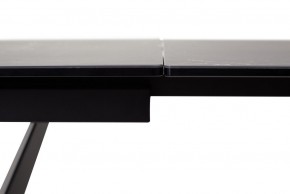 Стол RIETI 200 NERO KL-116 Черный мрамор матовый, итальянская керамика/ черный каркас, ®DISAUR в Верхней Пышме - verhnyaya-pyshma.mebel-74.com | фото