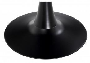 Стол стеклянный Tulip 90x74 black glass в Верхней Пышме - verhnyaya-pyshma.mebel-74.com | фото