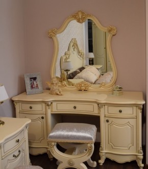 Туалетный стол Мона Лиза БЕЗ Зеркала (крем) в Верхней Пышме - verhnyaya-pyshma.mebel-74.com | фото