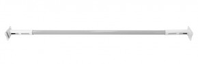 Турник раздвижной 1450-1700 цв. белый-серый FLEXTER PROFI в Верхней Пышме - verhnyaya-pyshma.mebel-74.com | фото
