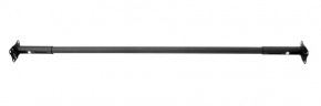 Турник раздвижной 1450-1700 цв. черный FLEXTER PROFI в Верхней Пышме - verhnyaya-pyshma.mebel-74.com | фото