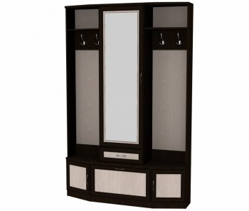 Шкаф для прихожей с зеркалом арт.600 в Верхней Пышме - verhnyaya-pyshma.mebel-74.com | фото