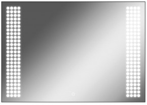Зеркало Cosmo 100 black с подсветкой Sansa (SC1047Z) в Верхней Пышме - verhnyaya-pyshma.mebel-74.com | фото
