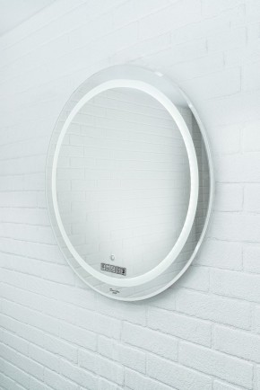 Зеркало Gia 75 white с подсветкой Sansa (SGa1044Z) в Верхней Пышме - verhnyaya-pyshma.mebel-74.com | фото