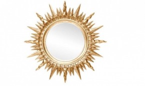 Зеркало круглое золото (1810(1) в Верхней Пышме - verhnyaya-pyshma.mebel-74.com | фото