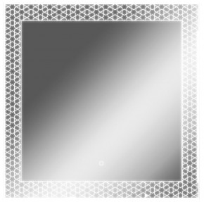 Зеркало Манила 700х700 с подсветкой Домино (GL7052Z) в Верхней Пышме - verhnyaya-pyshma.mebel-74.com | фото