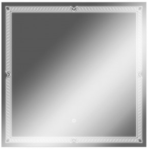 Зеркало Паликир 700х700 с подсветкой Домино (GL7051Z) в Верхней Пышме - verhnyaya-pyshma.mebel-74.com | фото